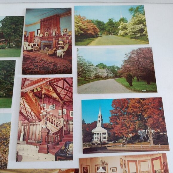 Vintage Lot Of 11 Museum Shop Mark Twain Postcards Hartford Connecticut Home - Picture 2 of 7